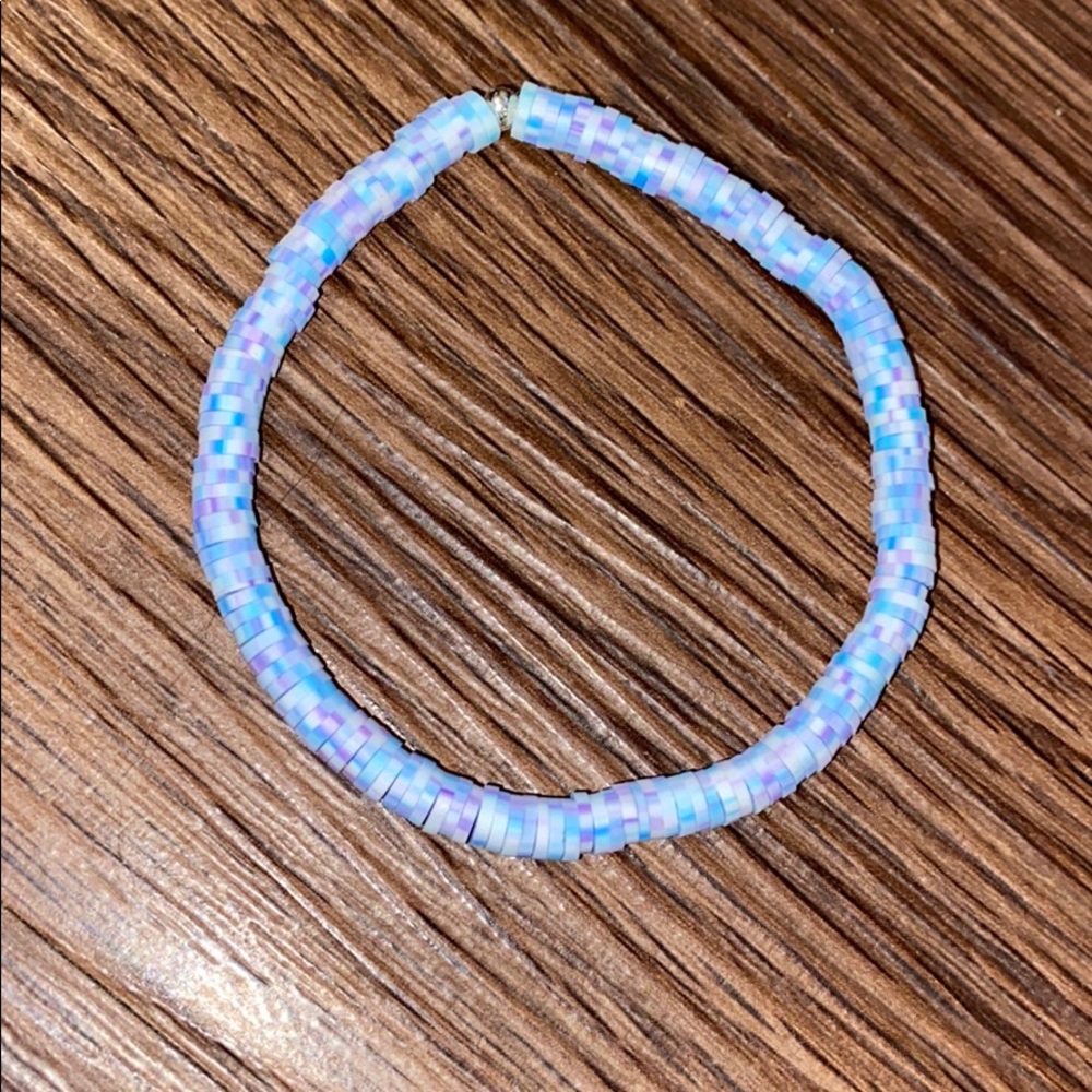 Blue & Purple Vinyl Itsy Bracelet